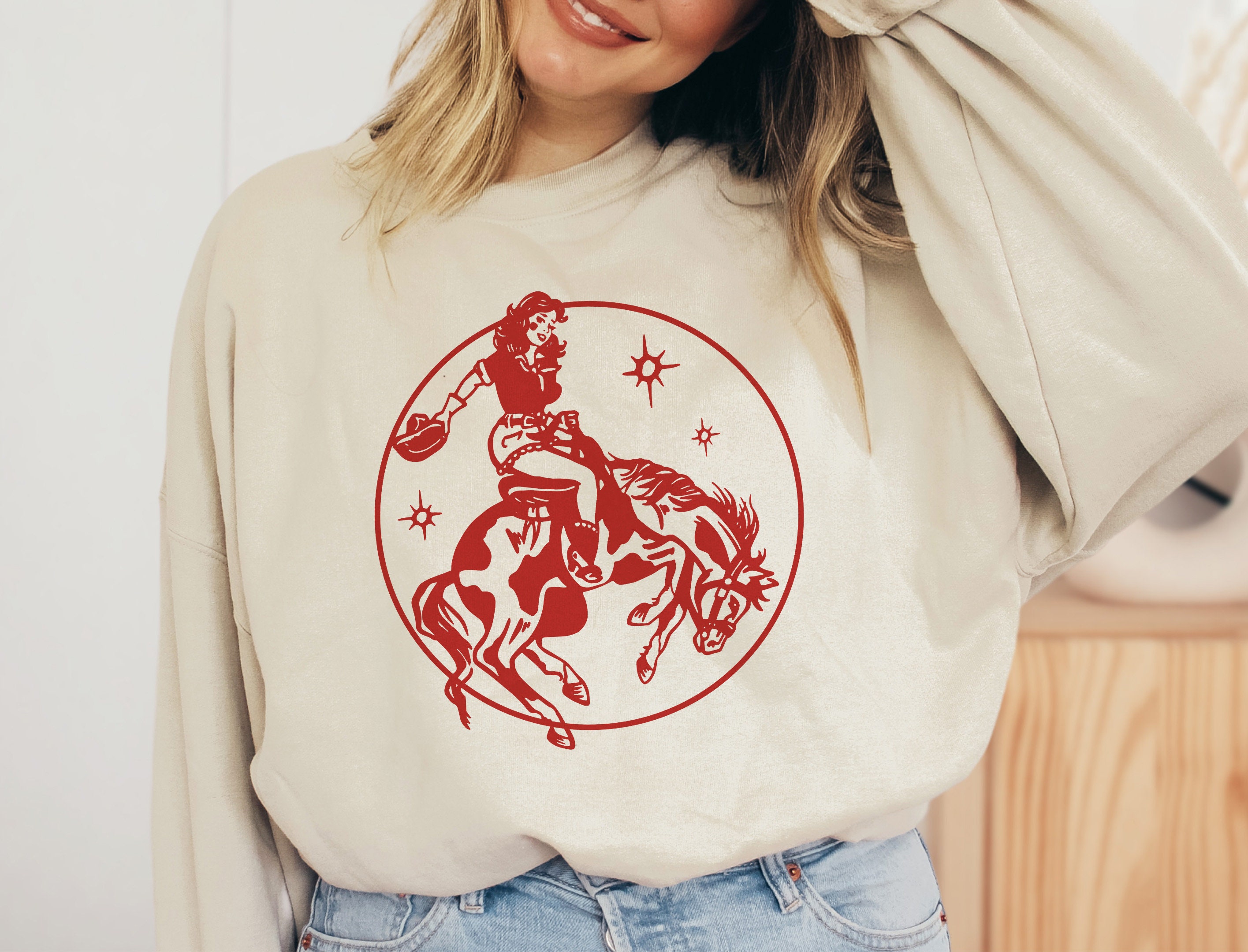 Western Sweater - Etsy