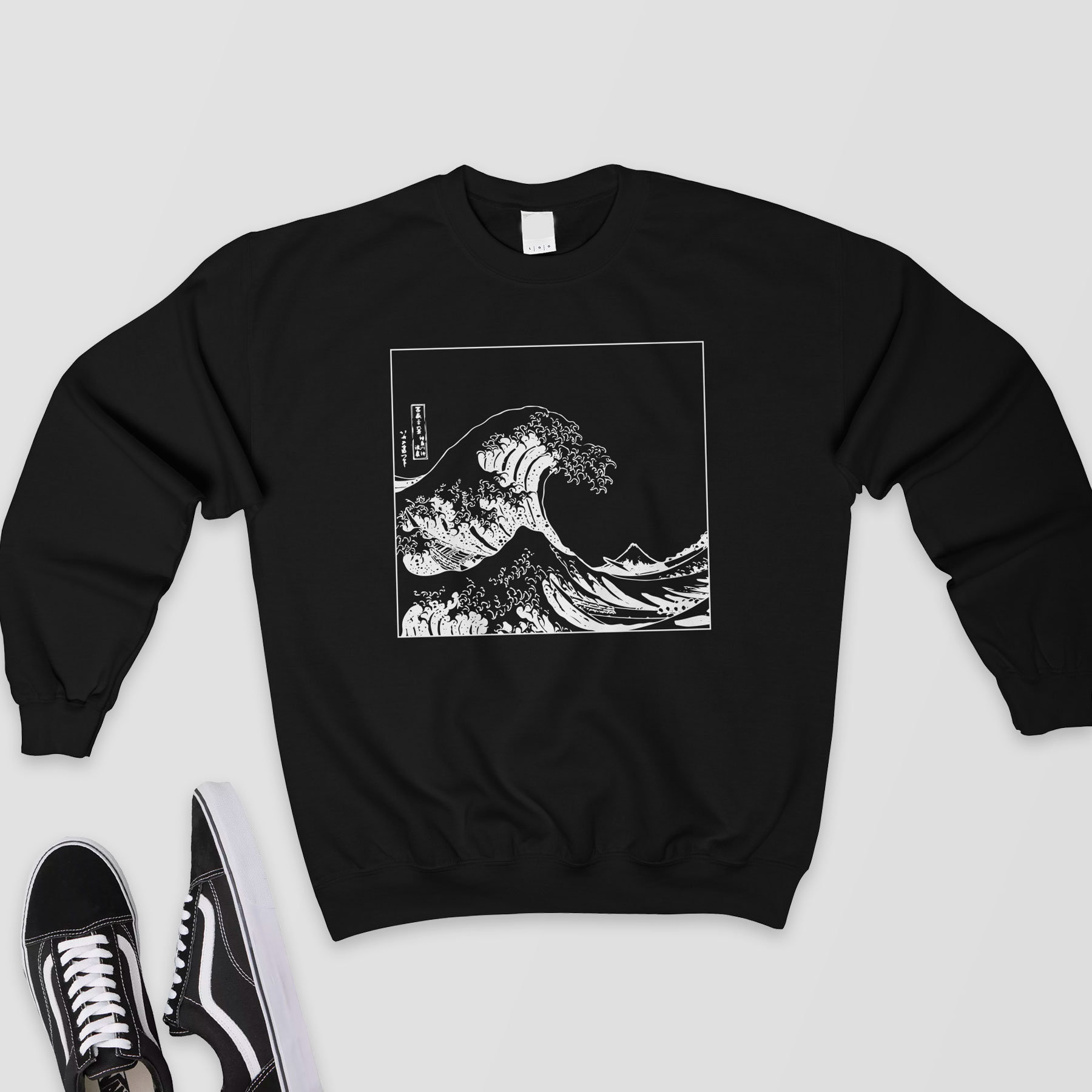 great wave sweatshirt