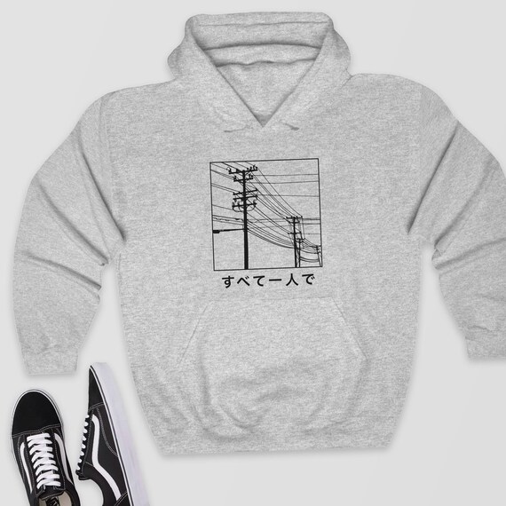 aesthetic japanese hoodie