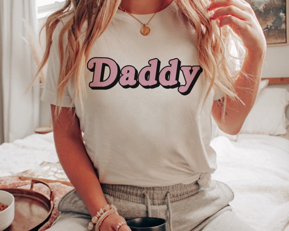 Daddy T-shirt, Baby Pink, Yes Daddy, Tee Shirt,tumblr,tshirt,pastel,pale,grunge,aesthetic,gay,  Daddy Shirt, Gay Shirt, Sugar Daddy -  Canada