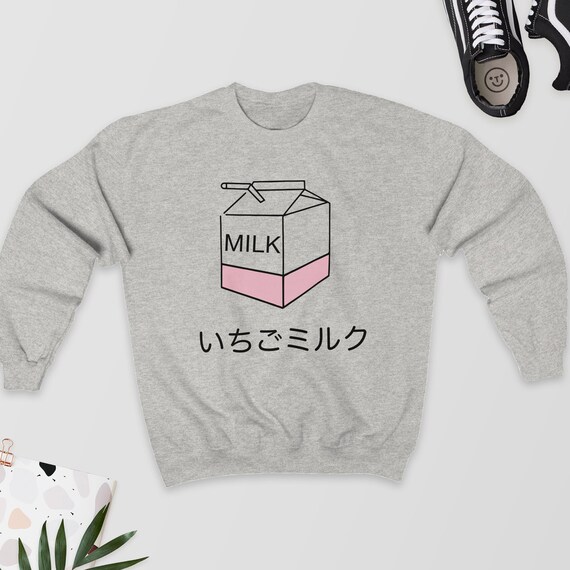 japanese strawberry milk sweater