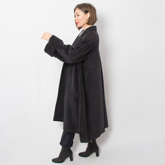 Vintage Wool Swing Coat Warm Winter Opera Coat Wo… - image 1