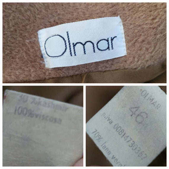 OLMAR 90s Oversized Wool Coat Womens Maxi Coat Do… - image 9