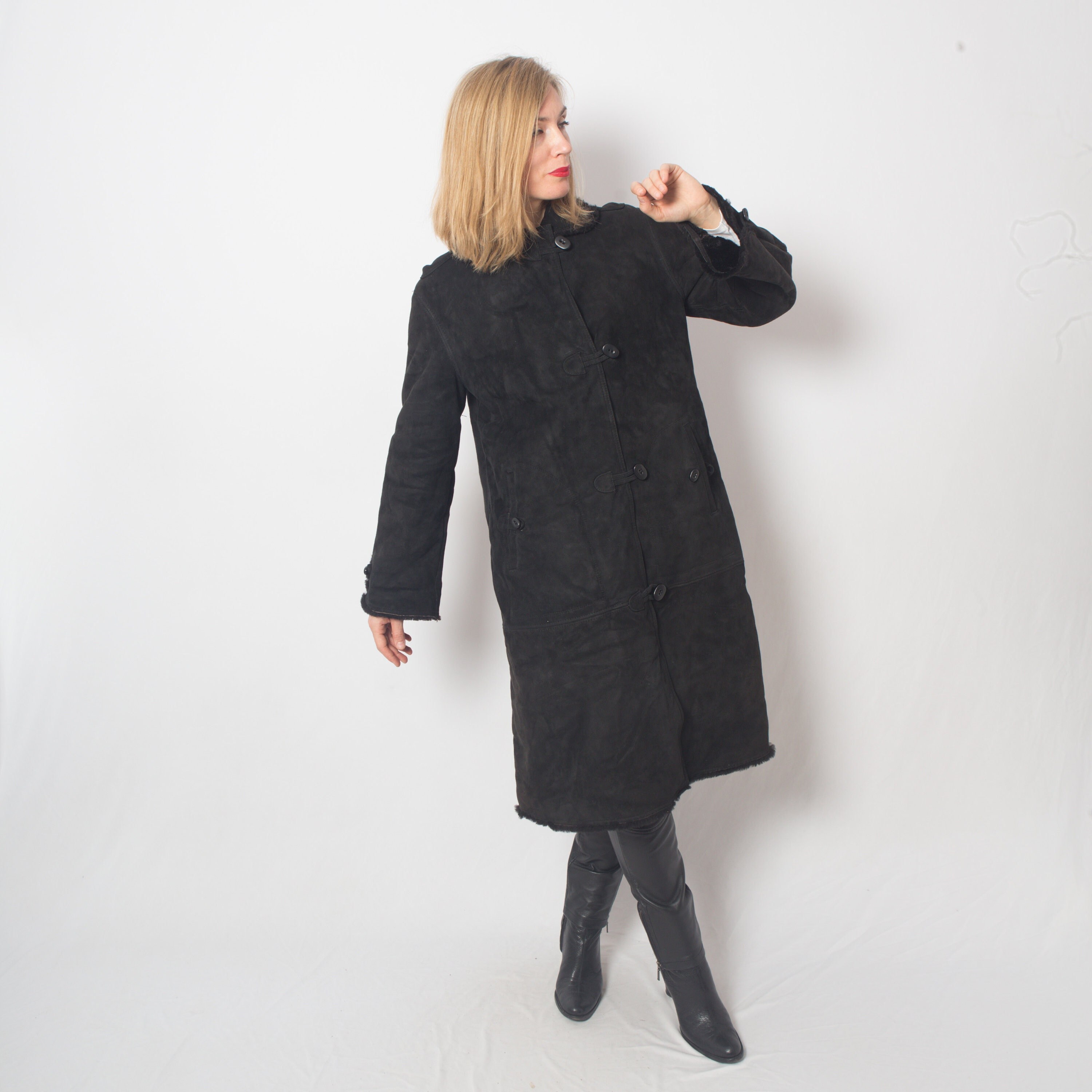 Lakeland sheepskin coat discount