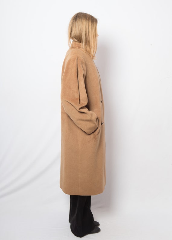 OLMAR 90s Oversized Wool Coat Womens Maxi Coat Do… - image 6