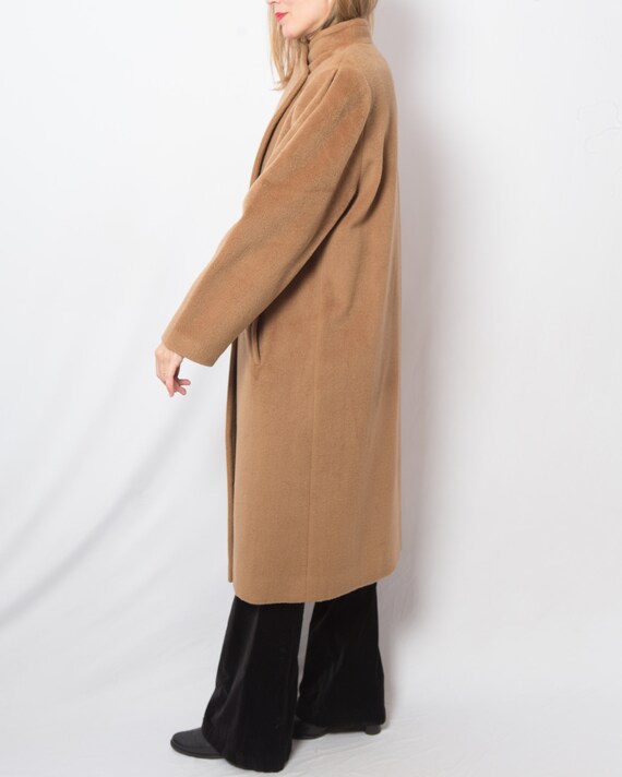 OLMAR 90s Oversized Wool Coat Womens Maxi Coat Do… - image 4