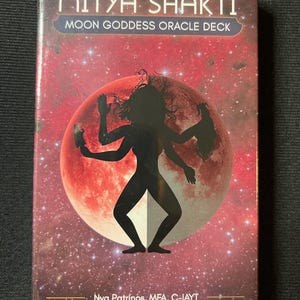 Nitya Shakti: Moon Goddess Oracle Deck with Yantras