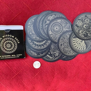 Yoga Wisdom Deck met boeddhistische mandala's en citaten uit de Upanishads