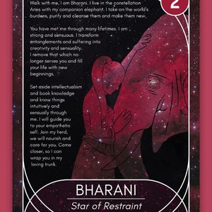Nakshatra Totem: Animals, Asterisms and Goddesses Oracle Deck image 9