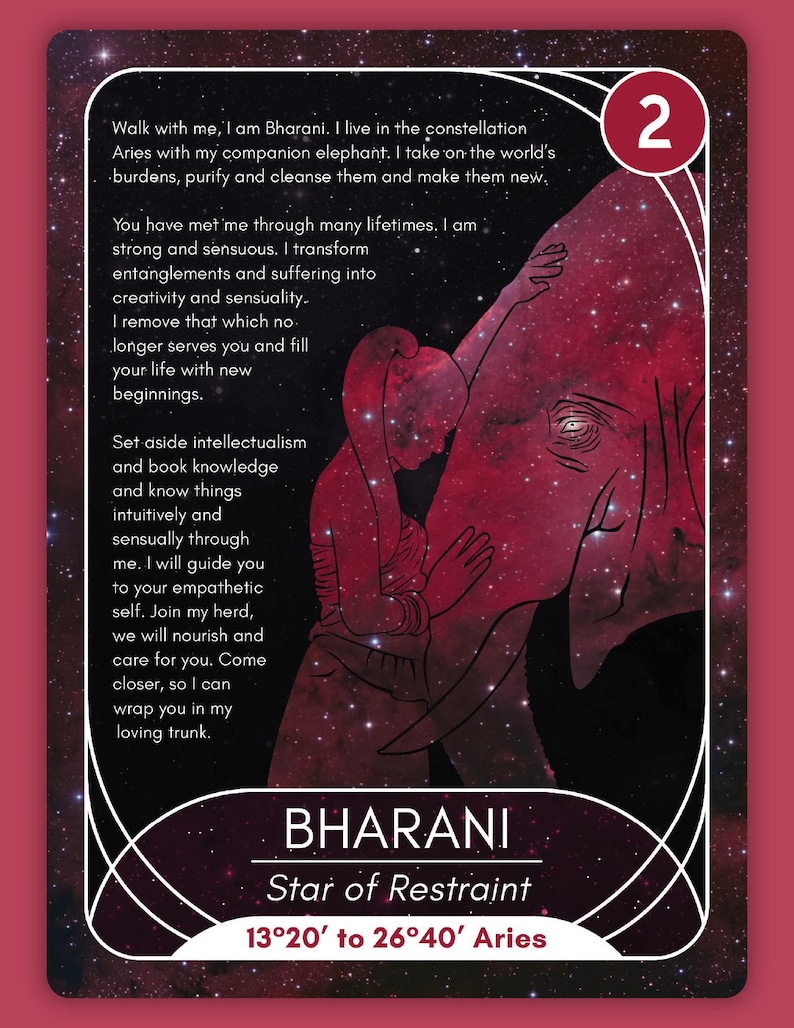 Nakshatra Totem: Animals, Asterisms and Goddesses Oracle Deck image 9