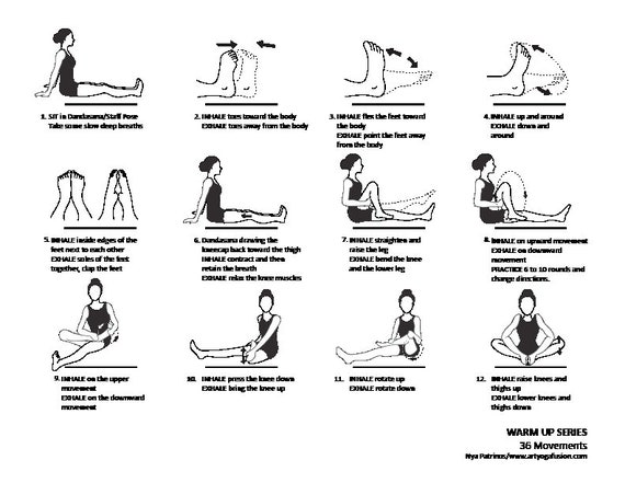 Warm Up Poses for Yoga