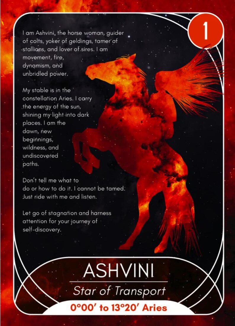 Nakshatra Totem: Animals, Asterisms and Goddesses Oracle Deck image 4