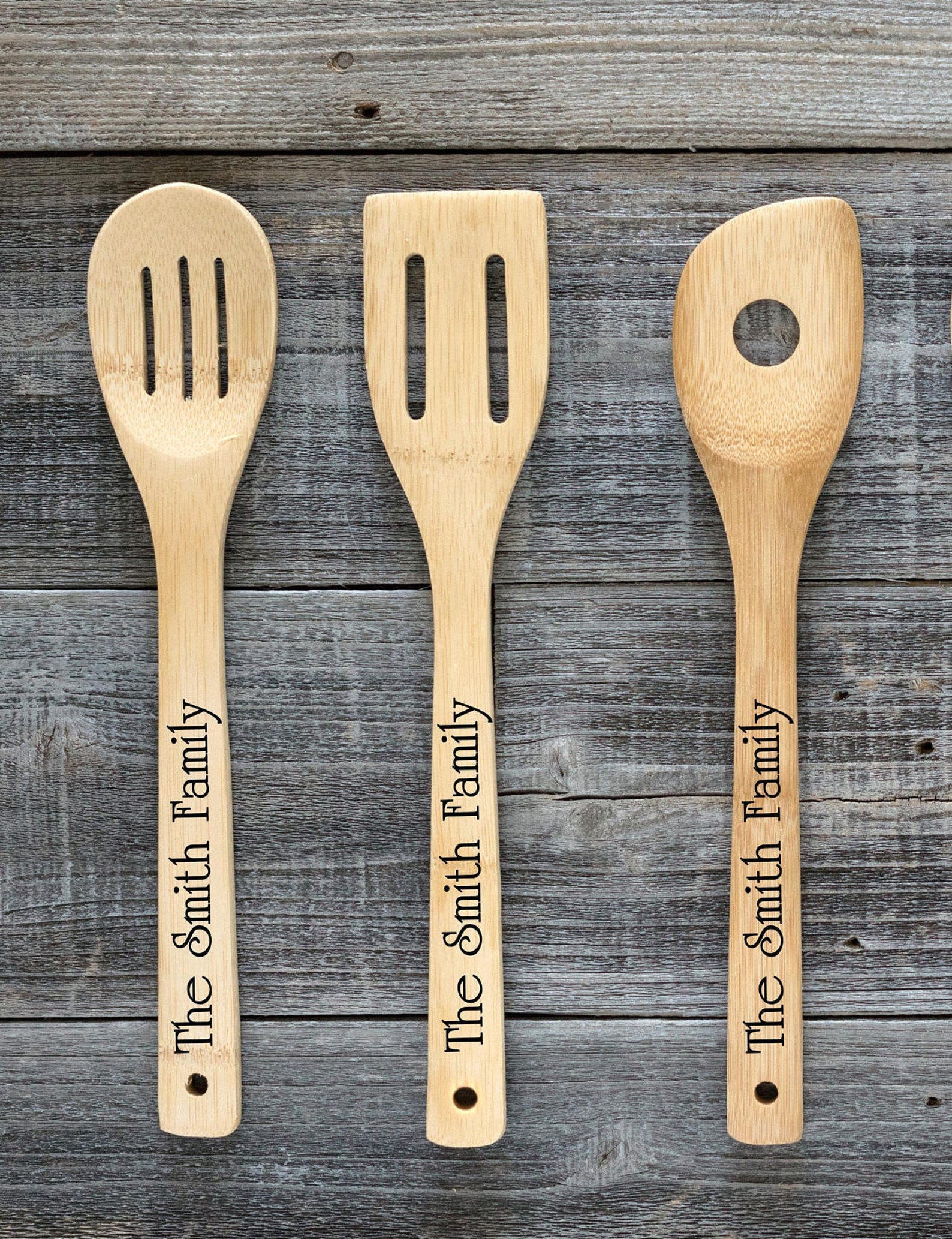 Personalized Utensils Engraved Utensils Set of 6 Etsy