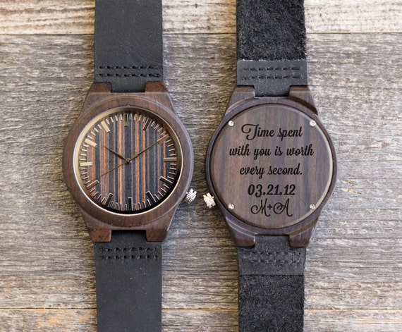 father's day engraved watch