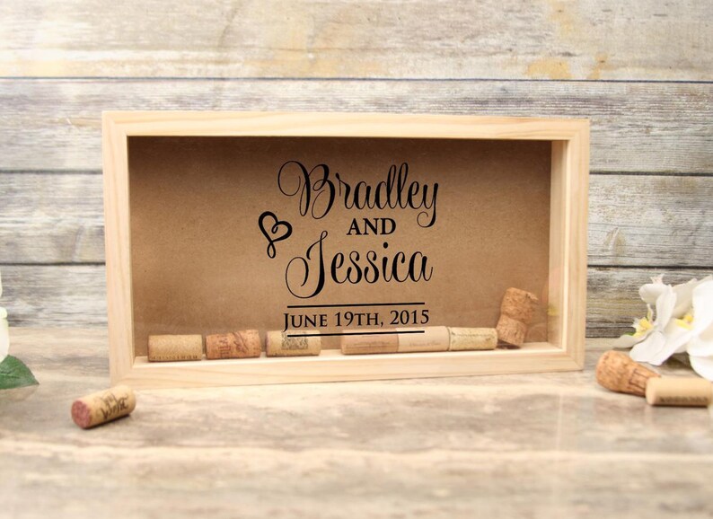 Personalized Shadow Box Stacked Name Keepsake Box Memories Etsy