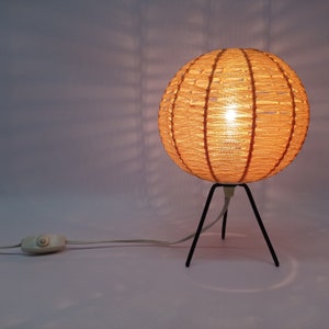 Space Age tripod table lamp 60&#39;s