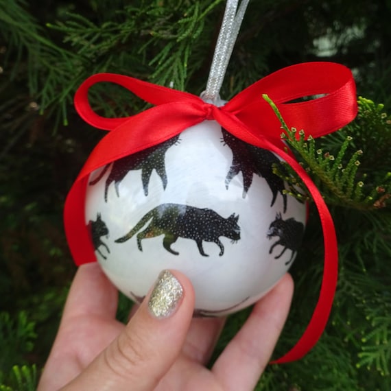 cat lovers christmas tree