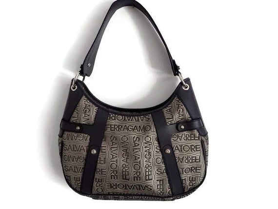 vintage ferragamo shoulder bag