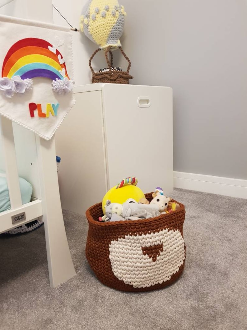 teddy storage basket