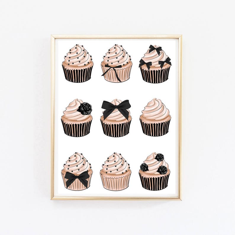 Fashion wall art Girly art decor Girly wall art Girls room art Etsy