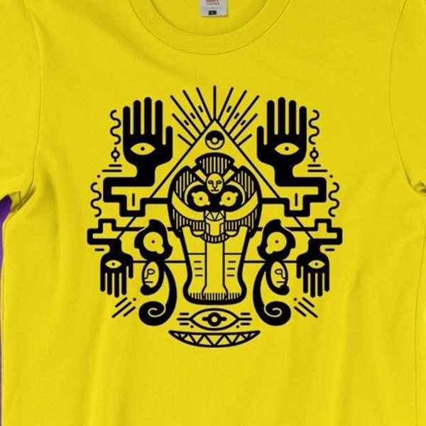 Cofagrigus T-SHIRT 'Golden Tomb' // Yamask // Ghost Type // Egyptian Style // Halloween