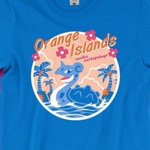 Orange Islands T-SHIRT // Lapras // 90s Nostalgia // Anime // Original 151