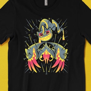 Mega Banette T-SHIRT &#39;Puppet&#39;s Curse&#39; // Mega Evolution // Ghost Type // Halloween