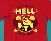 チャンキーコング Tシャツ // ドンキーコング 64 // N64 ノスタルジア