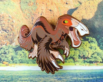 Deinocheirus Enamel Pin // Jurassic Attack! Dinosaur Series
