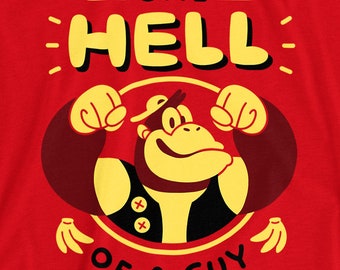 チャンキーコング Tシャツ // ドンキーコング 64 // N64 ノスタルジア