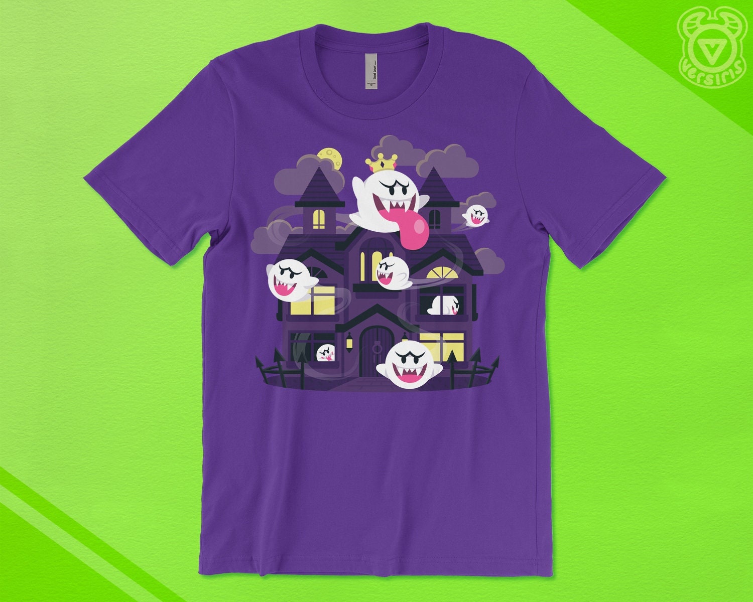 Mario Ghost House T-SHIRT // King Boo 