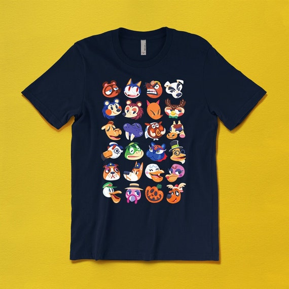 Animal Crossing どうぶつの森　Tシャツ Animal Crossing T-SHIRT // Meet the Neighbors // Villagers