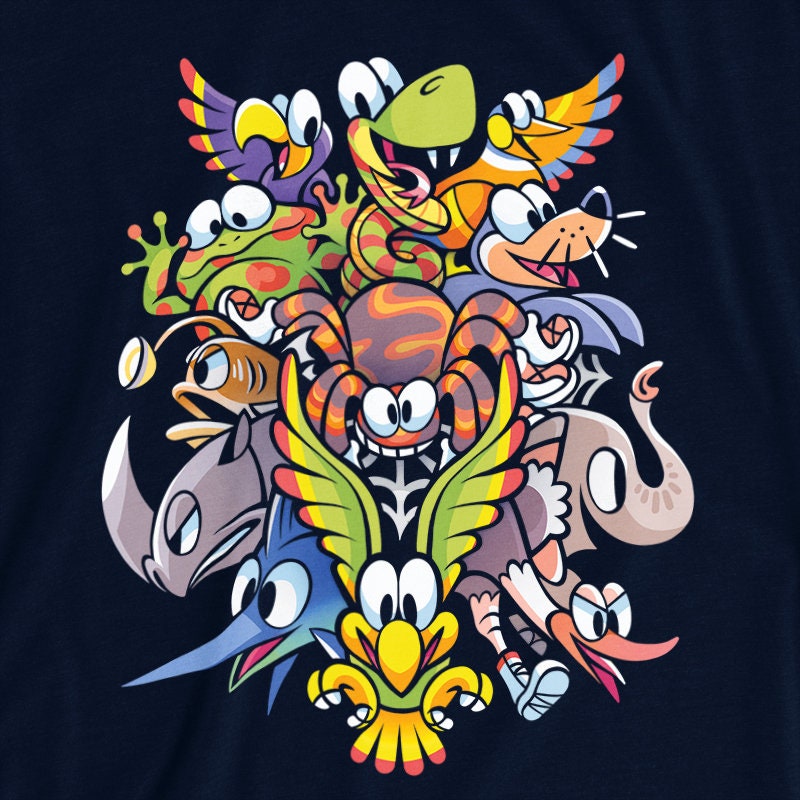 DKC Animal Buddies T-SHIRT // Donkey Kong Country Animals // Rambi
