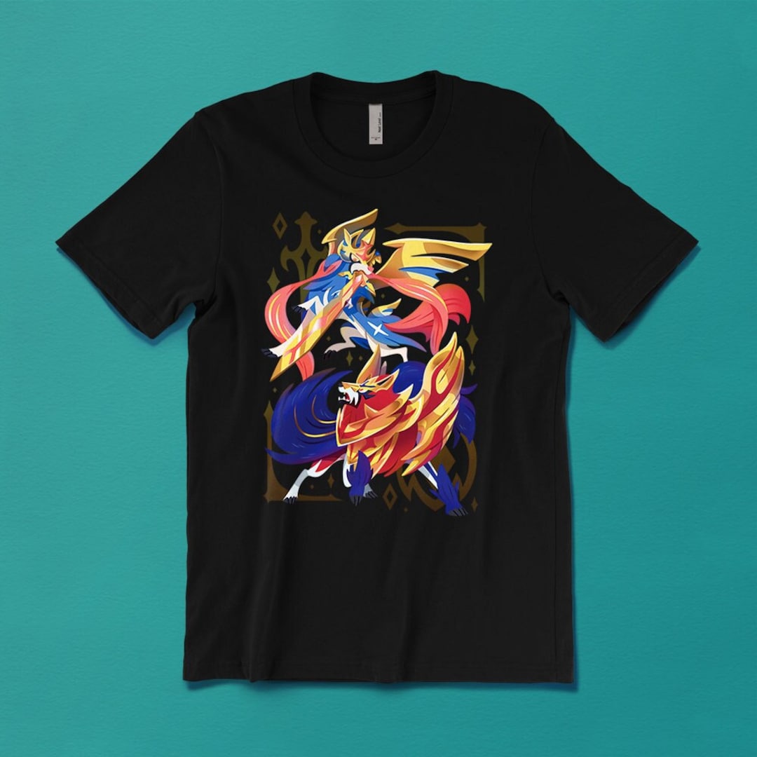  OG shirt 超激レア Zacian & Zamazenta T-SHIRT // Sword Shield Legendaries // Galar