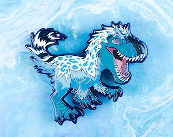 Yutyrannus Rex Enamel Pin // Jurassic Attack! Dinosaur Series