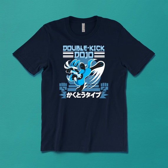 ルカリオ Tシャツ「ダブルキック道場」 // ルカリオ // スマッシュ