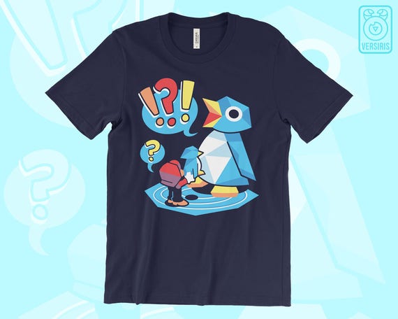 Mario 64 Penguin T Shirt Super Mario 64 Baby Mom Penguin Etsy - super mario 64 shirt roblox