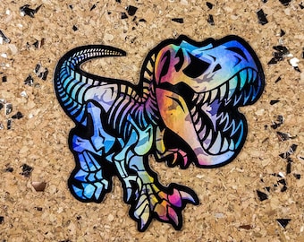 T-Rex Bones Sticker // Jurassic Attack! Dinosaur Series