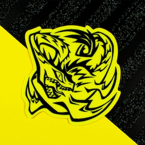 Neon Cryptids Loch Ness Monster Sticker