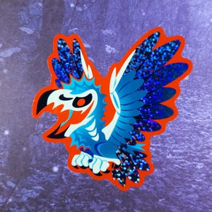 Evermore Undead Raven Sticker // Twisted Forest