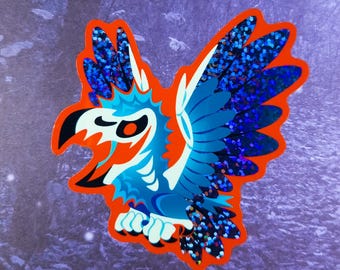 Evermore Undead Raven Sticker // Twisted Forest