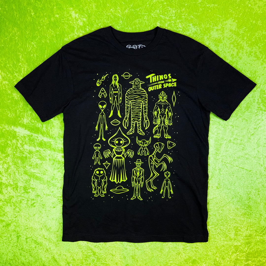 Things From Outer Space T-shirt // Ufos Aliens // Cryptids & Ufology - Etsy