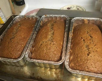 Homemade pumpkin bread-2 loaves
