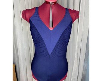Robby Len swimfashion  swimsuit one piece Vintage chevron