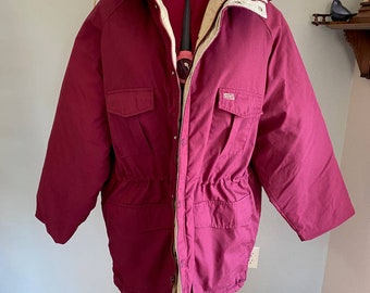 kent Swingster coat hood maroon