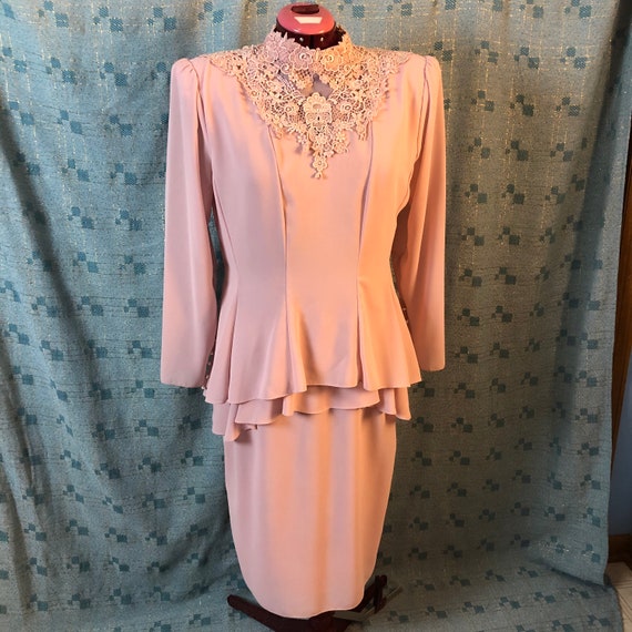 Ursula so Switzerland dress with peplum