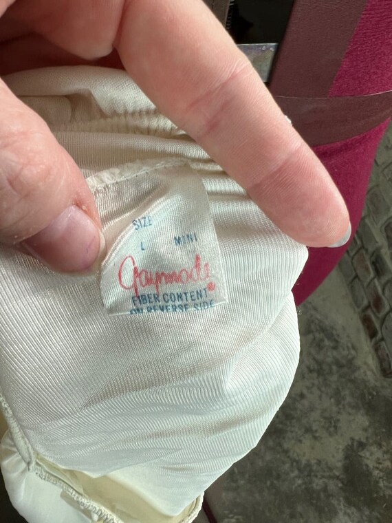 slip skirt eyelet lace white - image 6