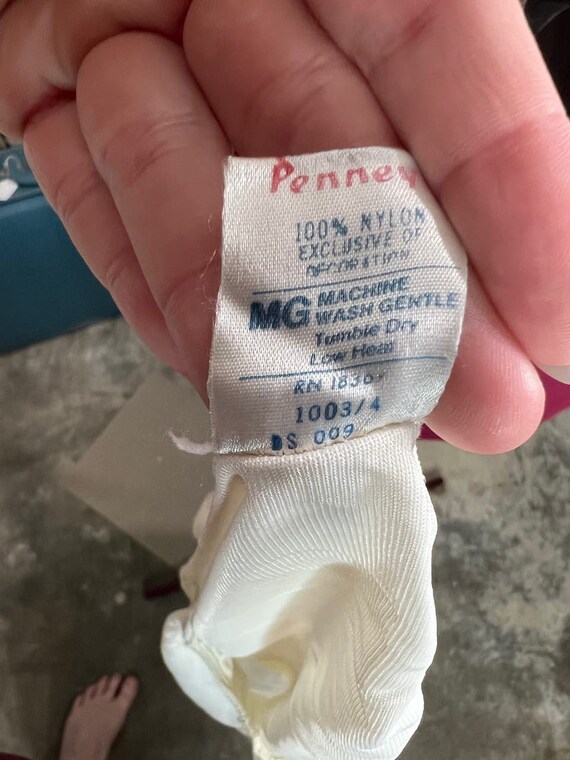 slip skirt eyelet lace white - image 7