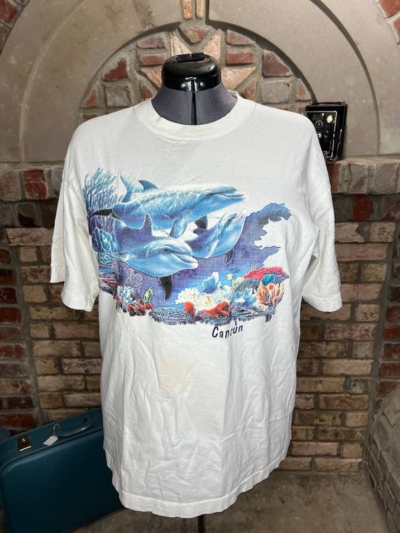 T-shirt Vintage Metallica Années 90 - Skull Spider Snake, Taille M, Occasion TB