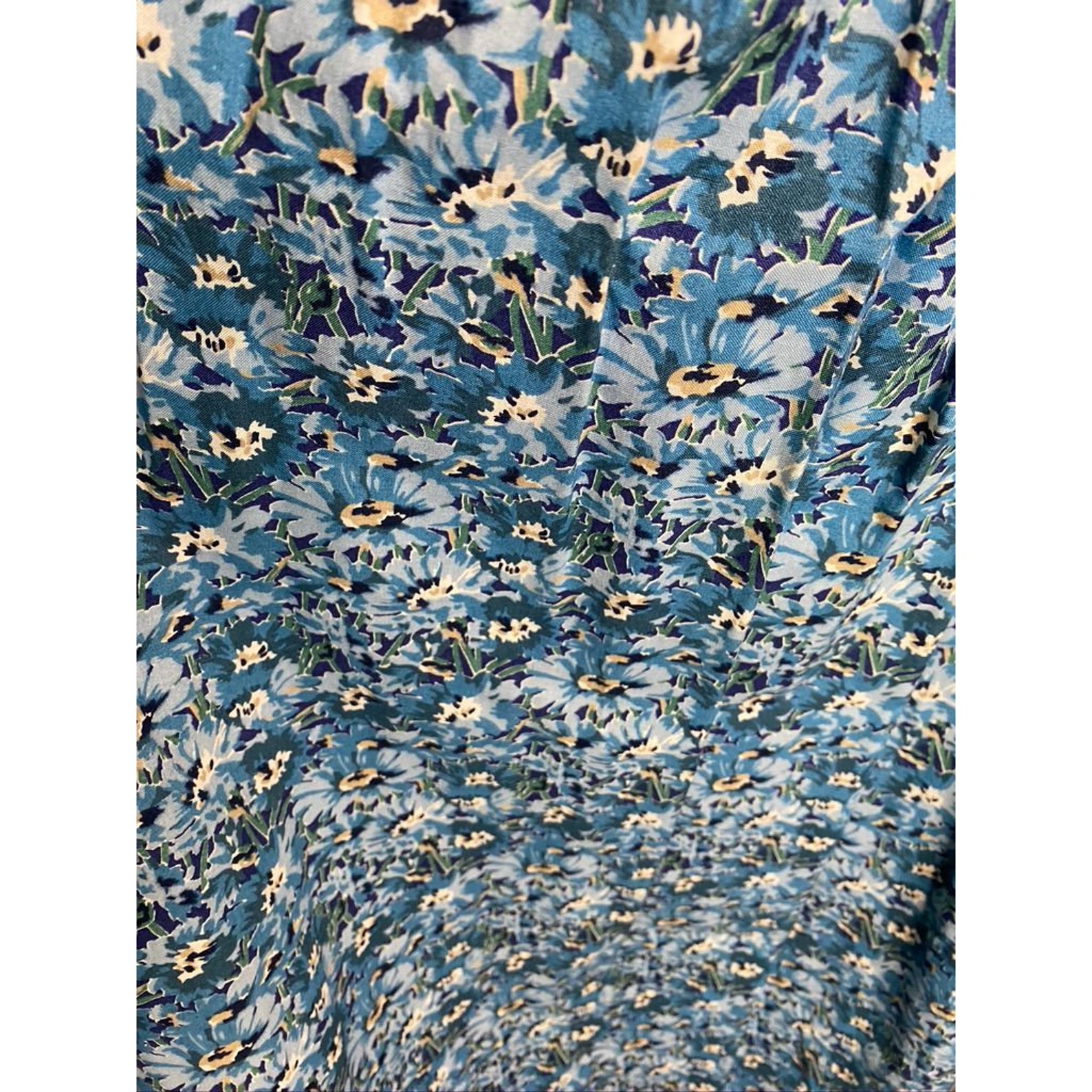 liberty print maxi skirt